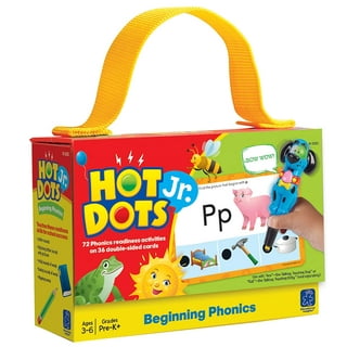  Educational Insights Hot Dots Jr. Let's Master Kindergarten  Reading Set, Homeschool & Kindergarten Learn to Read Workbooks, 2 Books &  Interactive Pen, 100 Reading Lessons, Ages 5+ : Office Products