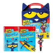 Educational Insights Hot Dots Jr. Pete The Cat Preschool Rocks Set with Interactive Pen, Kids Ages 3+