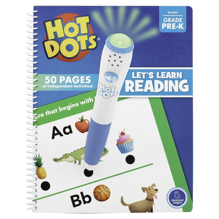 Educational Insights Hot Dots Let's Learn Pre-K Reading