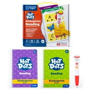 Educational Insights Hot Dots Kindergarten Reading Set, Interactive Workbooks for Kids, Ages 5+