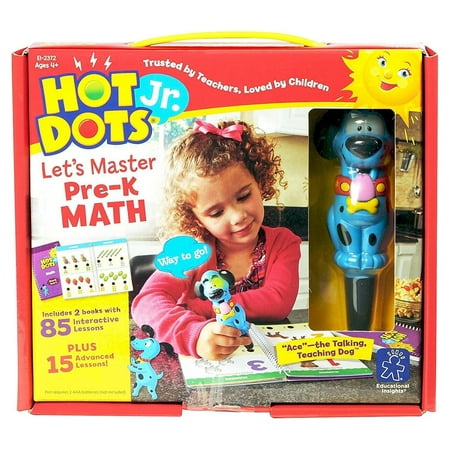 Educational Insights Hot Dots Let's Master Preschool Math Set (3 Pieces)