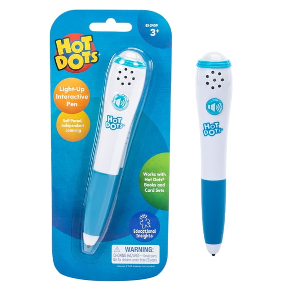 Educational Insights Hot Dots Light-Up Interactive Pen