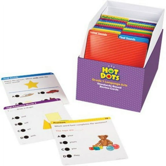 Educational Insights Hot Dots Standards-Based Language Arts 1