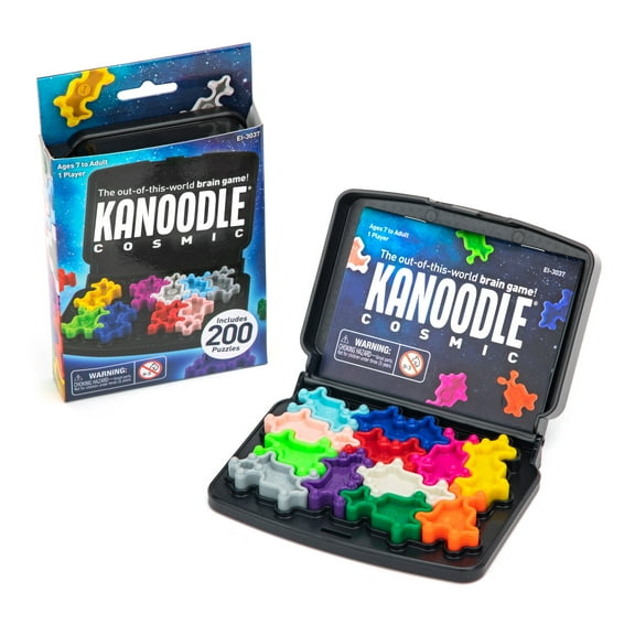 Educational Insights Kanoodle Cosmic, 3D Brain Teaser Puzzle, Logic Challenge, Ages 7+