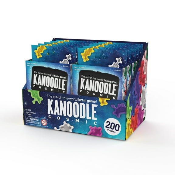 Educational Insights Kanoodle Cosmic Class Pack (Set of 12), Brain Teaser Puzzle, Logic Game, Ages 7+