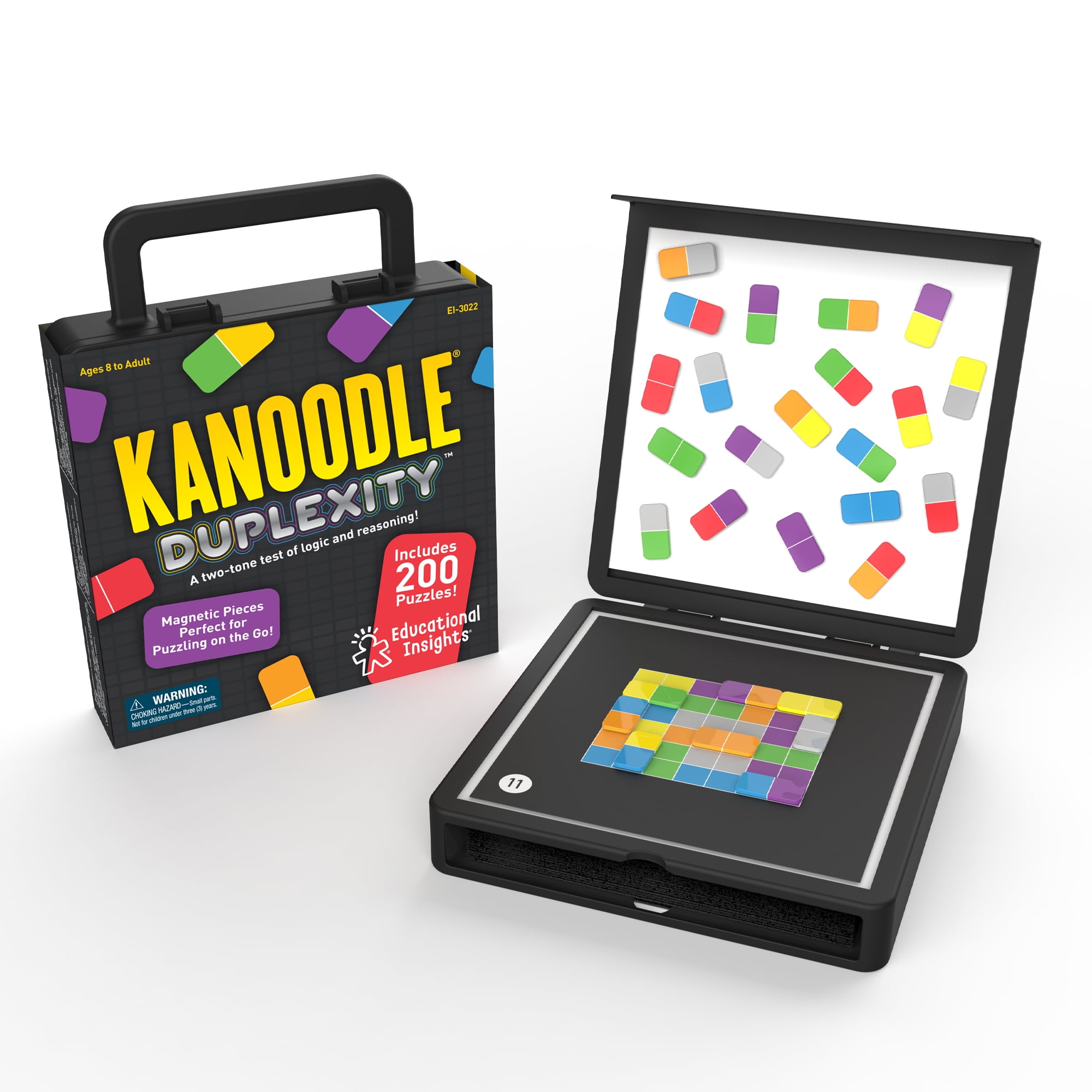 Educational Insights Kanoodle Duplexity, Puzzle Challenges, Brain Teasers, Magnetic Game, Ages 8 Adult - Walmart.com
