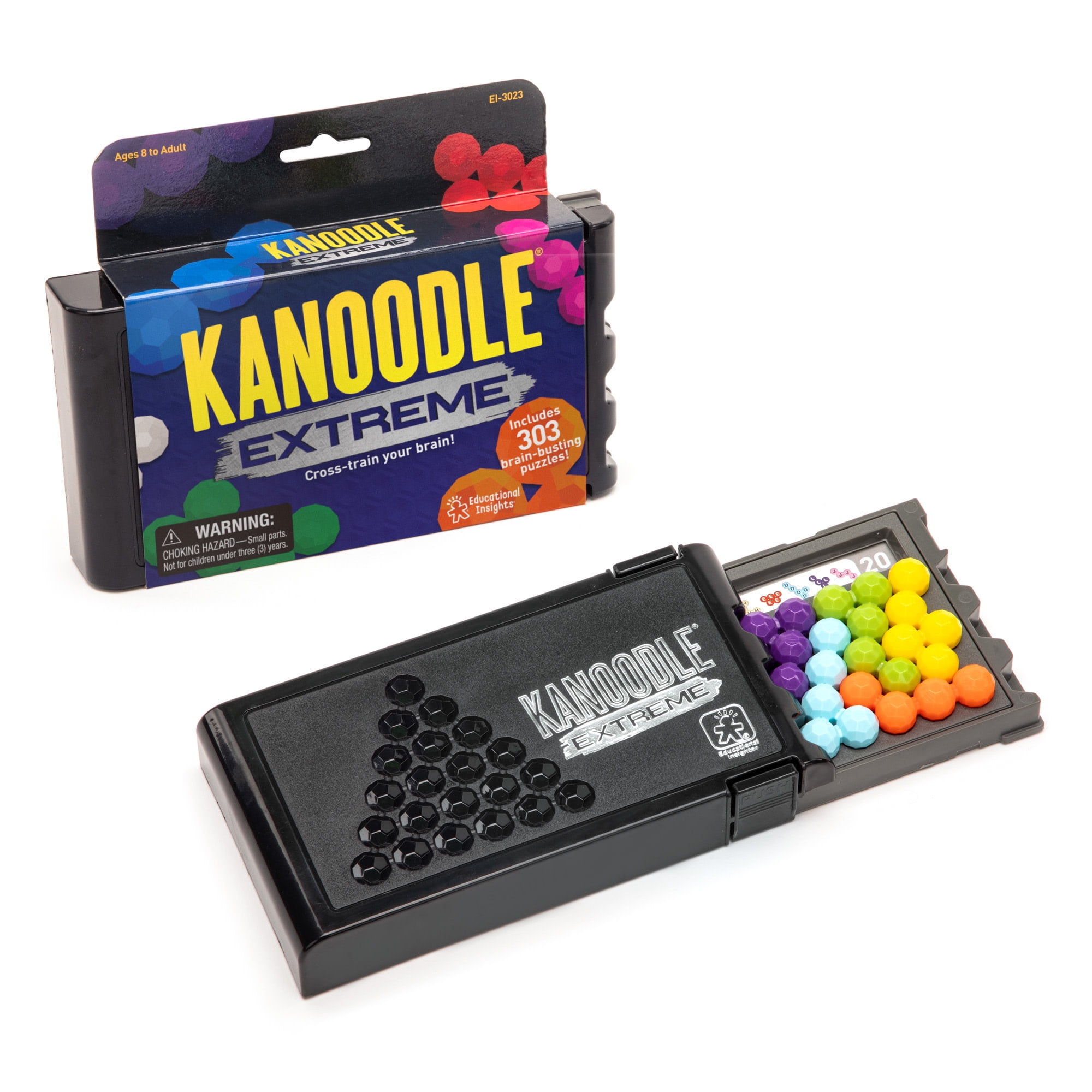 Educational Insights Kanoodle Extreme, 3D Brain Teaser Puzzle Game, for Kids Ages 8+