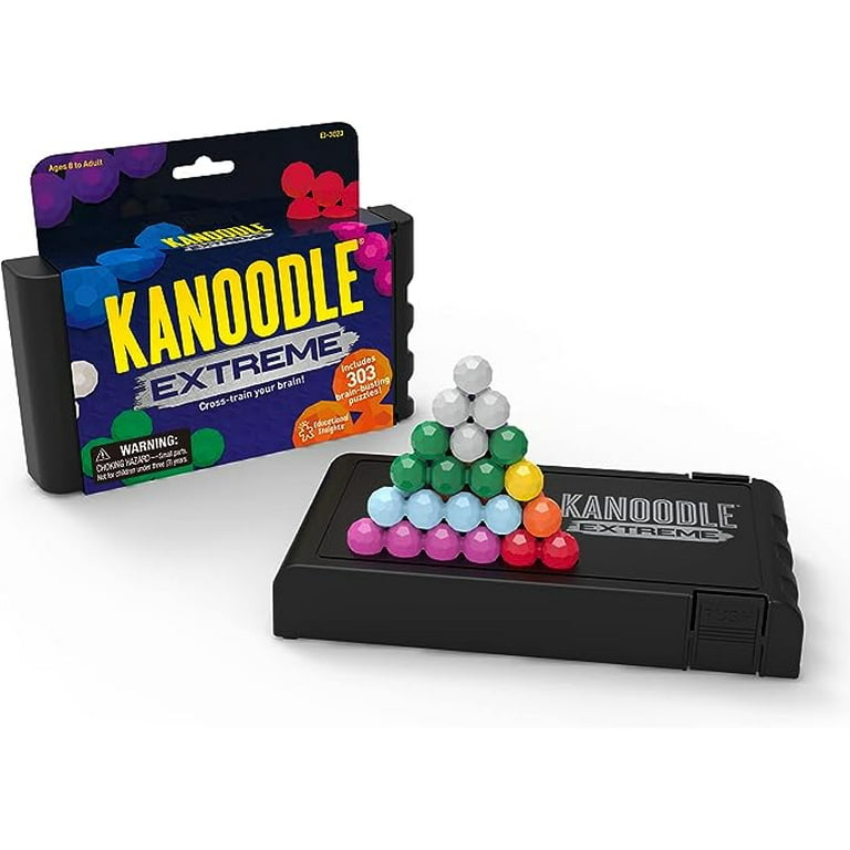 Educational Insights Kanoodle Extreme Puzzle Game, Brain Teaser Puzzle Challenge Game, Stocking Stuffer, Gift for Ages 8+
