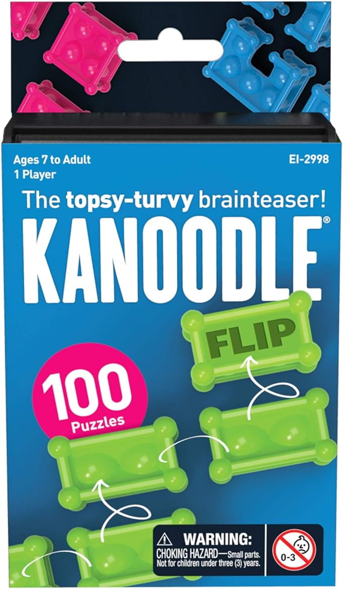 Educational Insights Kanoodle Extreme Puzzle Game, Stocking Stuffer,  Adults, Teens & Kids, 3-D Puzzle Game, Over 200 Challenges, Ages 8, 9, 10+  