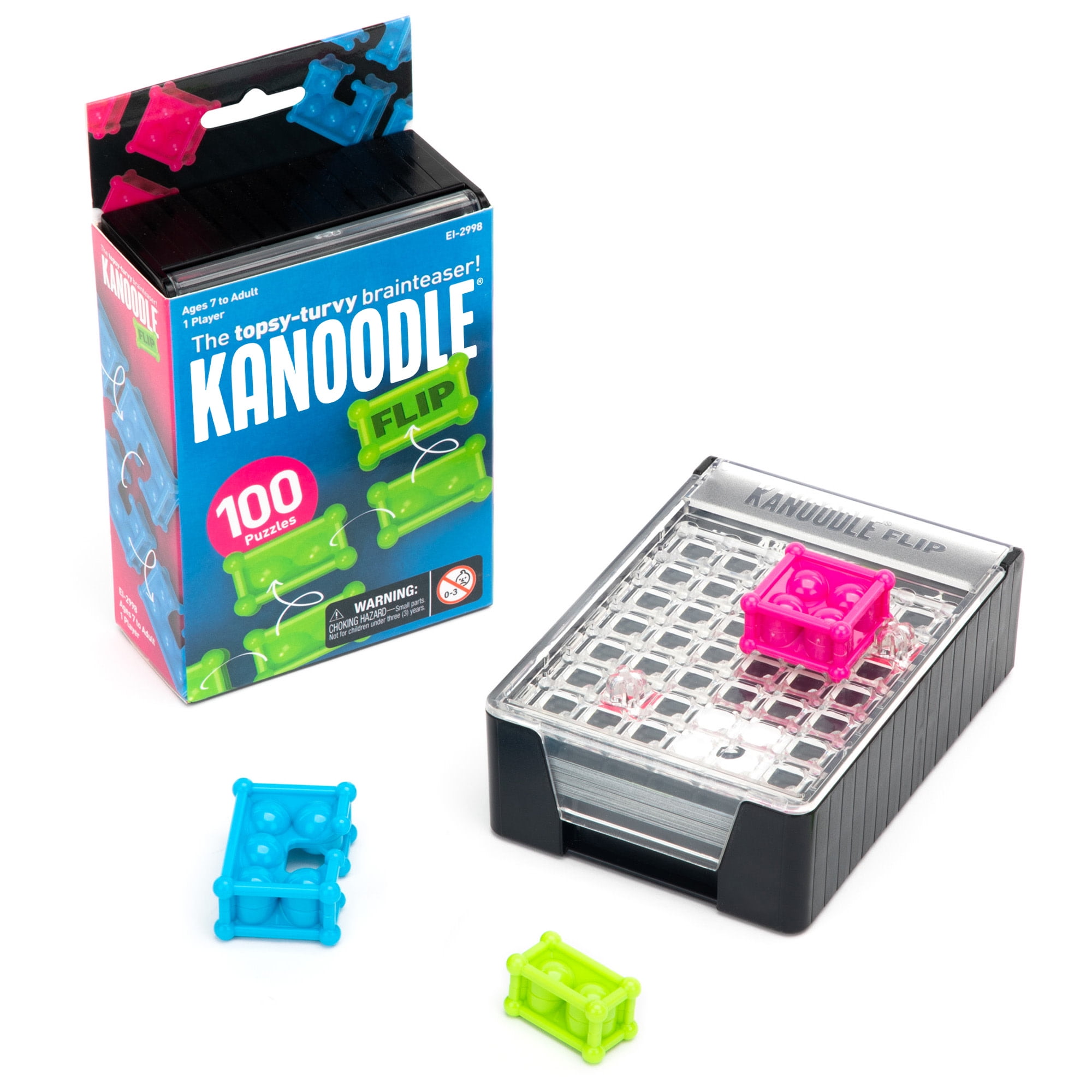 Educational Insights Kanoodle Flip 3-D Puzzle Game for Kids, Teens