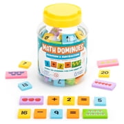 Educational Insights Math Dominoes Addition & Subtraction, Preschool Activities, Ages 3+