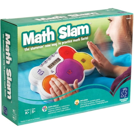 Educational Insights Math Slam, Electronic Math Game, Kids Learning Toy, Children Age 6+