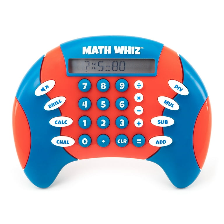 Learning Resources Handheld Math Whiz Game - Skill Learning: Mathematics, Quiz, Addition, Subtraction, Multiplication, Division - 6 Year & Up - Multi Learning Resources Handheld Math Whiz Game - Skill Learning: Mathematics, Quiz, Addition, Subtraction, Multiplication, Division - 6 Year & Up - Multi