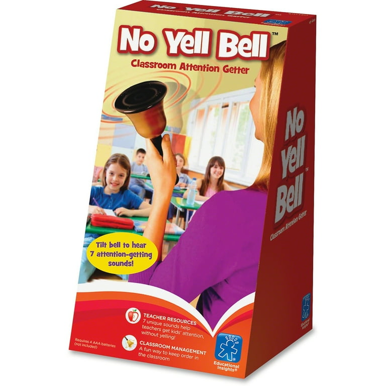 Educational Insights No Yell Bell - Assorted Color Educational Insights No Yell Bell - Assorted Color