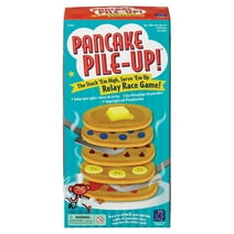 Educational Insights Pancake Pile-Up! Sequence Relay Preschool Game for Families &  Kids, Ages 4, 5, 6+ Year Old, 2-4 Players