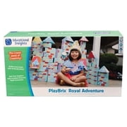 Educational Insights PlayBrix Royal Adventure Theme/Subject Learning - Skill Learning Imagination, Creativity, Science, Balance, Gravity, Social Skills, Construction, Vocabulary, Communication - 3-7