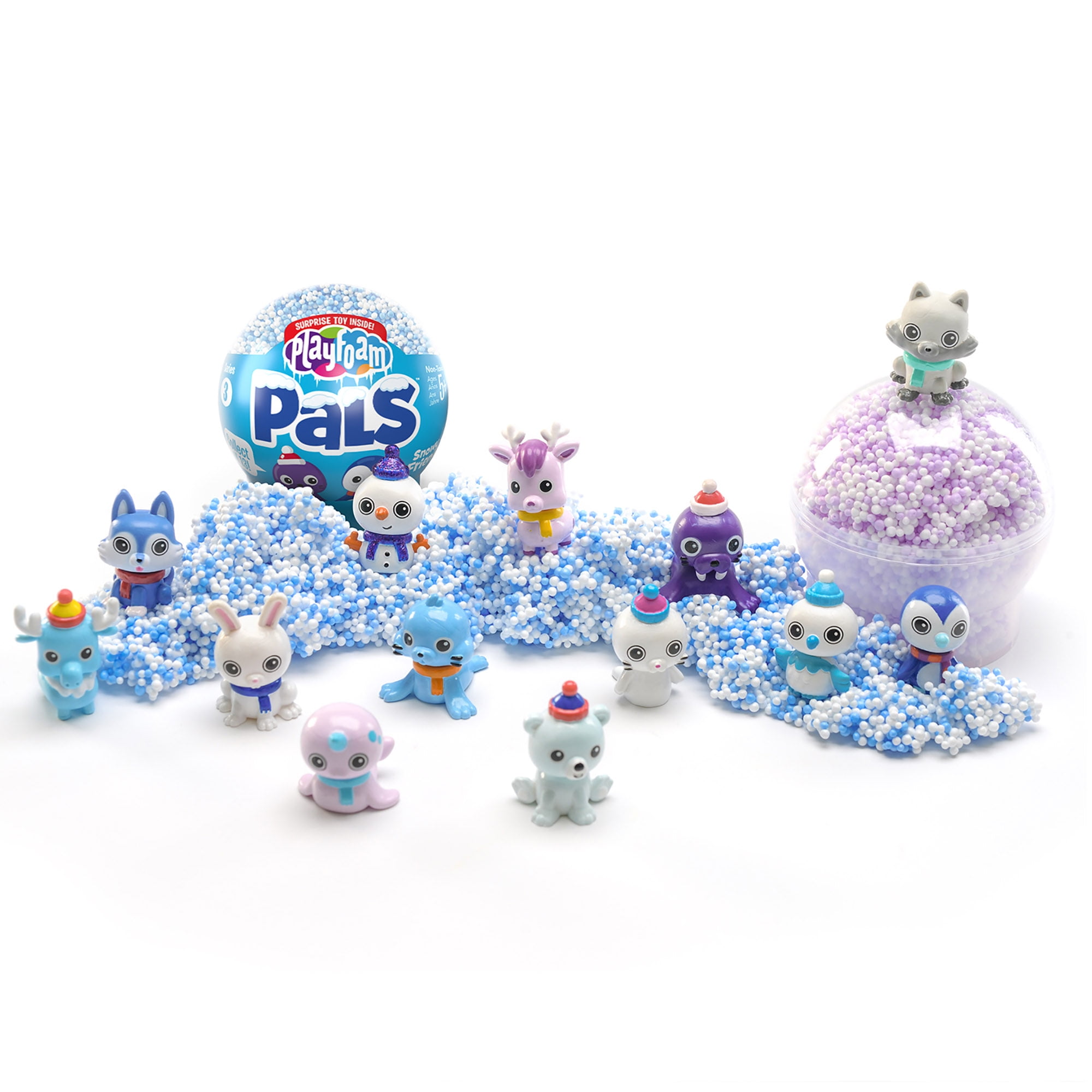 【美品】プレイヤーズキット 012〜014/play Educational Insights Playfoam Pals Snowy Friends, Party Pack of 12