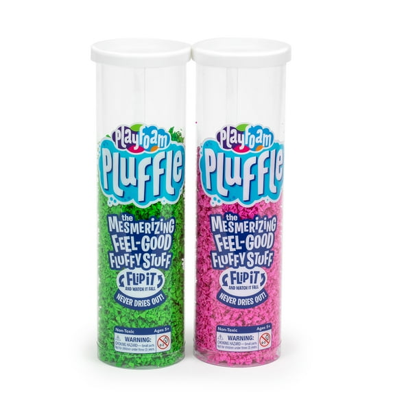 Educational Insights Pluffle® Pink/Green 2 Pack: Non-Toxic, Sensory Play, Ages 3+