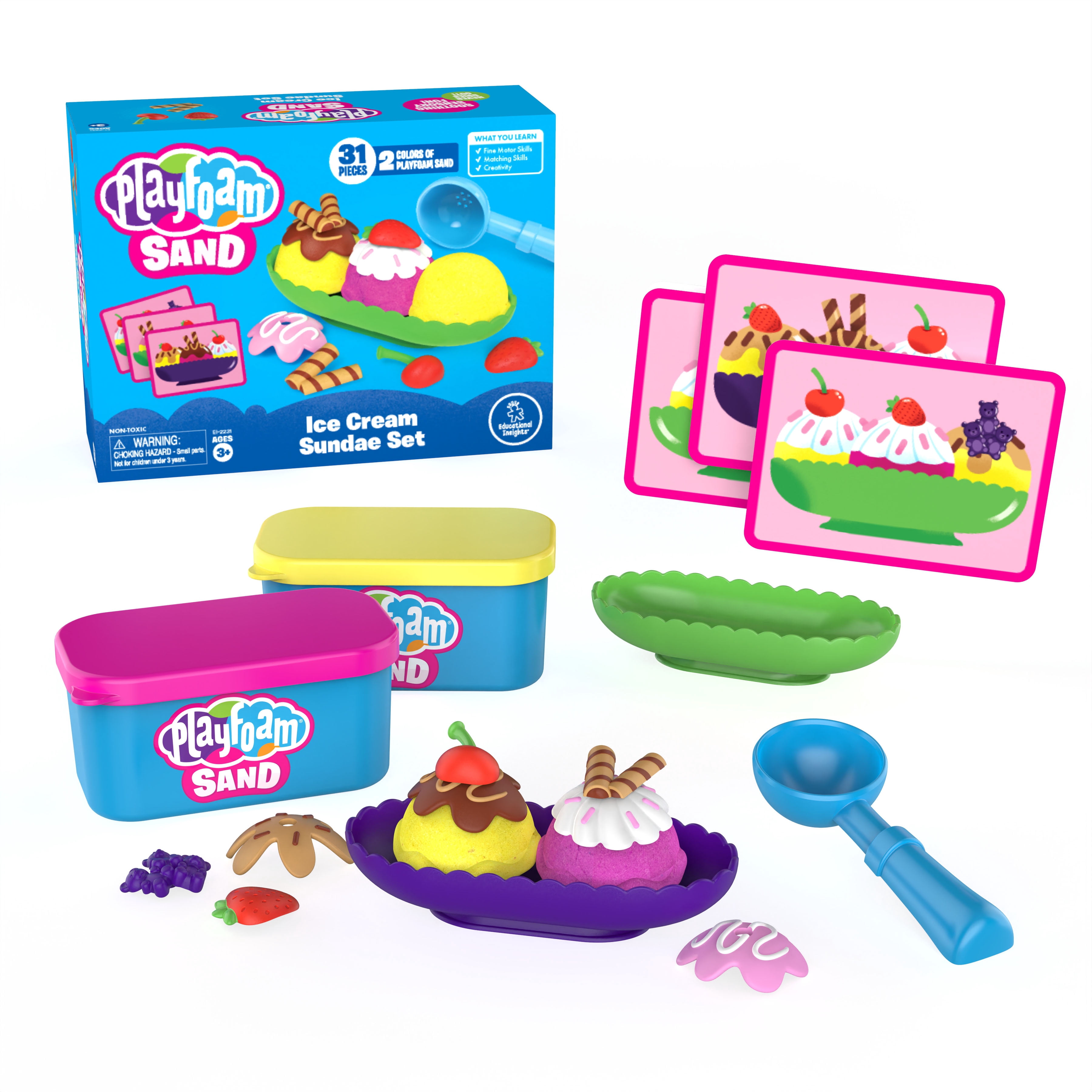 DIY Ice Cream Play Sand for Kids