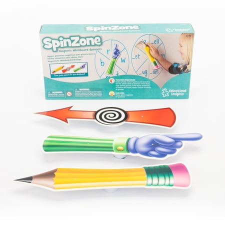 Educational Insights SpinZone Magnetic Whiteboard Spinners