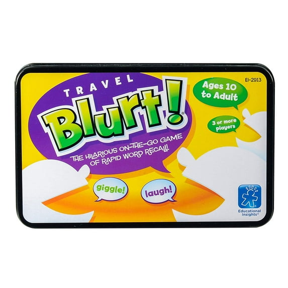 Educational Insights Travel Blurt! Word Game, Travel Game, Ages 10+