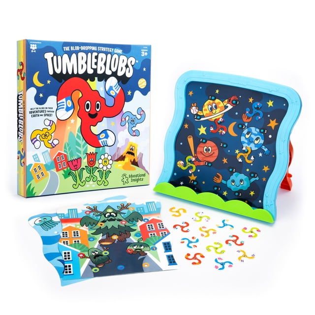 Educational Insights Tumbeblobs Board Games for Toddlers Ages 4+, 2 Player Table Games