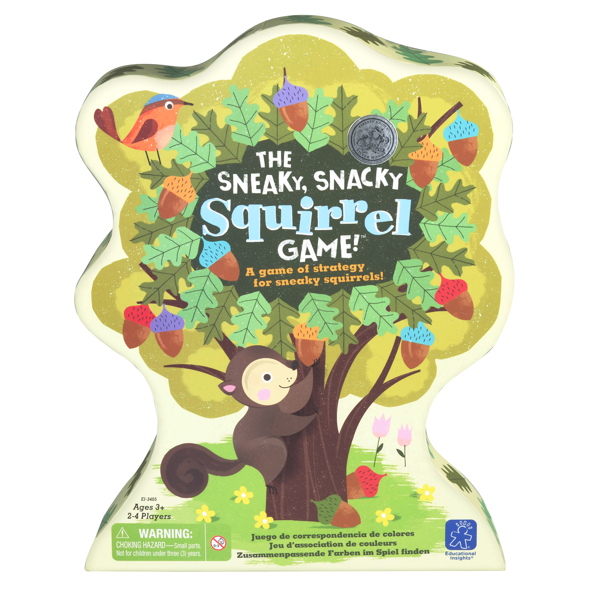 Educational Insights the Sneaky, Snacky Squirrel Game, Toddler & Preschool Board Game Ages 3+ - image 1 of 7