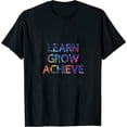 thumbnail image 1 of Educational Journey Back to School Gifts Graphic Print T-Shirt for Women - Casual and Chic Short Sleeve Top, 1 of 5