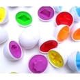 thumbnail image 1 of Snag-It Educational Matching Shape and Color Eggs Game, 12 Piece Shape Sorting Toy, 1 of 7