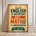 Educational Math English Is Important But Importanter Classroom For ...