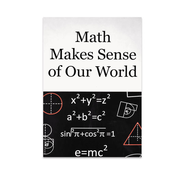 Educational Math Wall Art - Math Enthusiast - 13x19 Poster Print