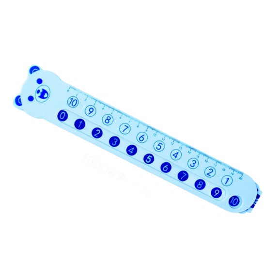 Educational Mathematical Operations Decomposition Ruler ABS Measuring Ruler For Preschoolers Learning
