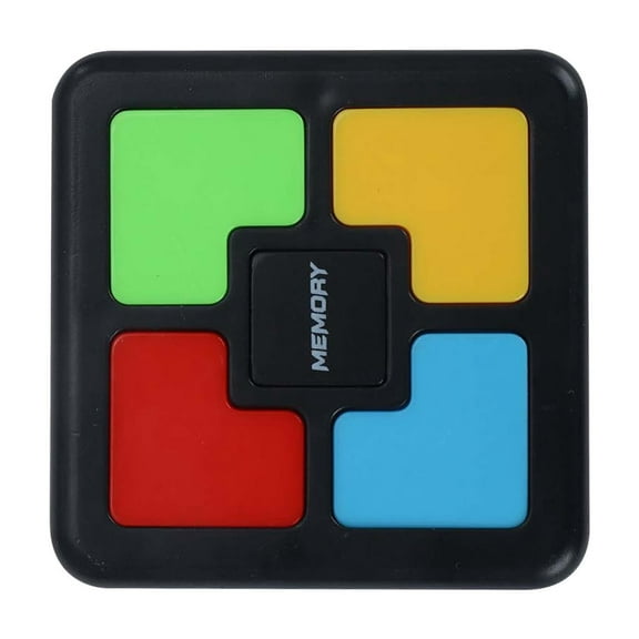 Educational Memory Quiz Game with Interactive Lights and Sounds for Enhanced Creativity