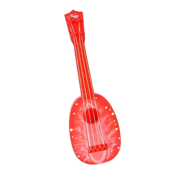 Educational Musical Instrument Ukulele for Kids with Fruit Pattern Designs Promoting Creativity Coordination Development