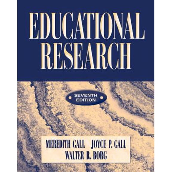 Pre-Owned Educational Research: An Introduction (Hardcover) 0321081897 9780321081896