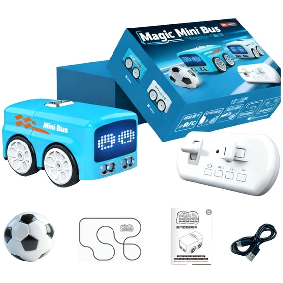 Educational STEAM Mini Interactive Cars Magic Follows Line Smart Control Toy