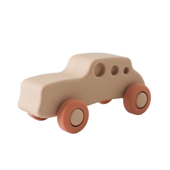Educational Silicone Vehicle Models, Interactive Hands-on Learning Set, Creative Play World for Skill Development, A