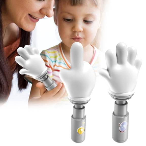 Educational Sound-Making Toy for Interactive Play with Light Effects and Stretchable Stress Release Feature for Kids and