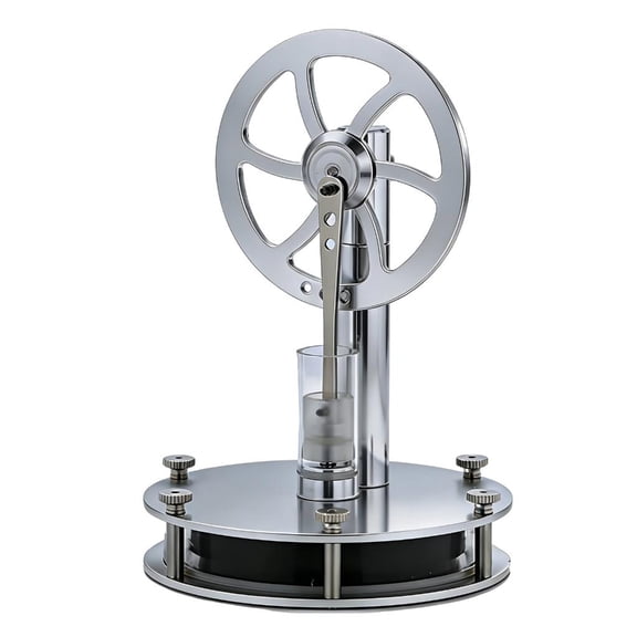 Educational Stirling Engine Model Low Temp Difference Thermodynamics Demonstrator for Physics Labs
