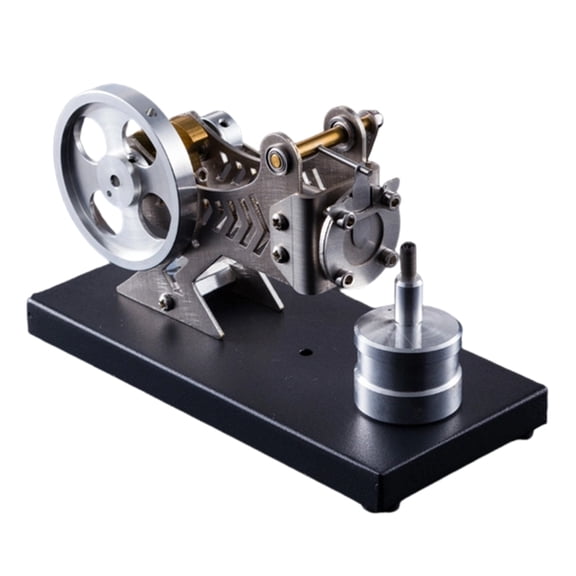 Metal Stirling Vacuum Engine Model Thermal To Mechanical Energy Conversion Demonstration Device For Classroom Teaching