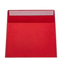 Educational Stuff - Qyaukm 50 Pcs 5X7 Self-Seal Envelopes, Red Invitation Envelopes for Greeting Cards, Wedding, Business Correspondence, Stationery Paper, 50*Envelopes