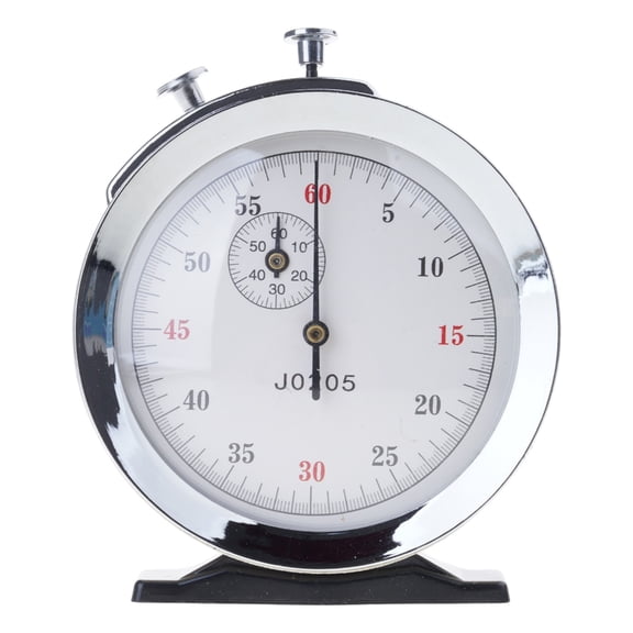 Education Timer Metal Mechanical Stopwatch Multiurpose Stop Clock for Classroom