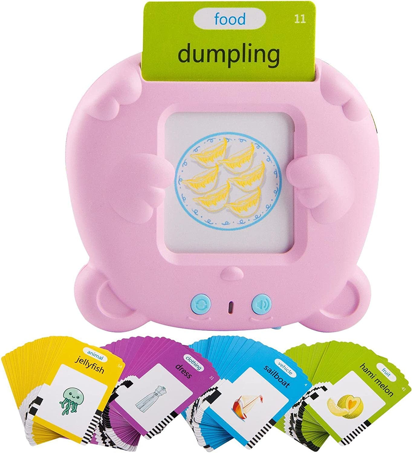 Educational Toys for 2 3 4 Years Old 255 Talking Baby Flash Cards
