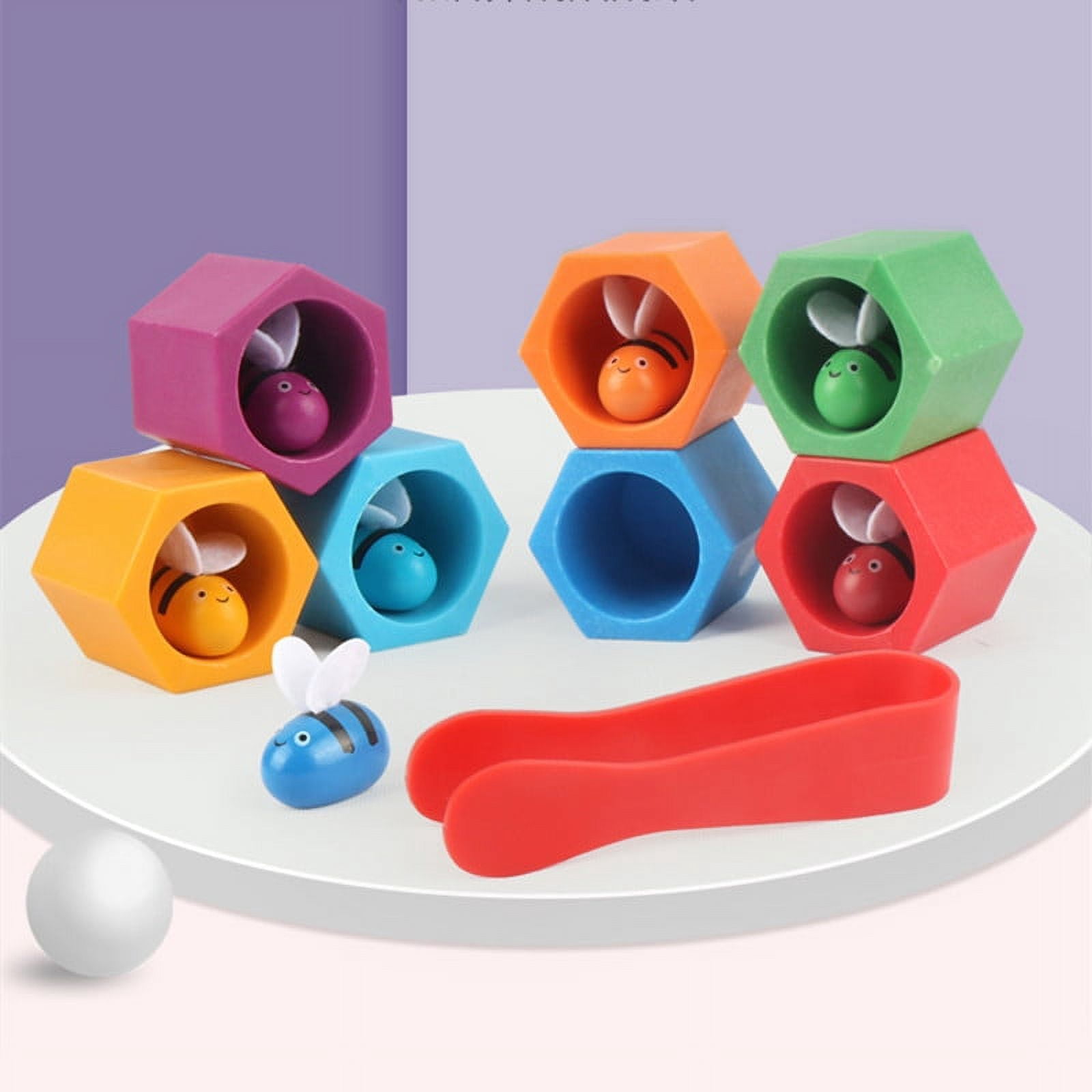 24-Piece Squishy Toys For Kids – Educational Learning Bucket – Ages 2-8 Years - View #4