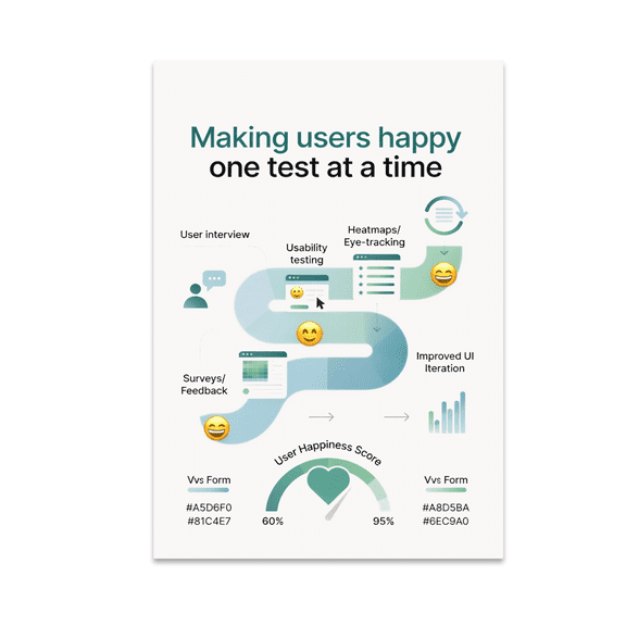 Educational UX Wall Art - UX Professionals - 13x19 Poster Print