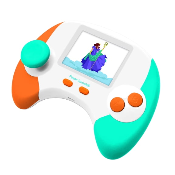 Power Console educational handheld bilingual talking console with 100 activities and 2.8" colour LCD screen in English and Spanish