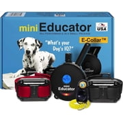 E-Collar ET-302 BK Remote Dog Trainer E-Collar with PetsTEK Clicker - 1/2 Mile - Vibration, Tone, and Stimulation Training Collar