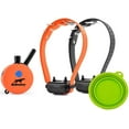thumbnail image 1 of Educator Upland UL-1200 Hunting Dog Training Collar LED Light 1-2 Dog Behavior Trainer w/Handheld Remote- 60-Level Vibrations, 1-Mile Range - Includes eOutletdeals Travel Bowl, 1 of 5