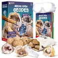 thumbnail image 1 of Piano Potato Break Open 10 Premium Geodes, Geology Geode Kit, STME Educational Toys, Birthday Gift for Boys and Girls Age 6+, 1 of 8