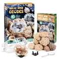 thumbnail image 1 of Piano Potato Geodes Kit, Break Open 10 Premium Geodes, STEM Educational Geology Toys Science Kit ,Gift for Child Age 6+, 1 of 7